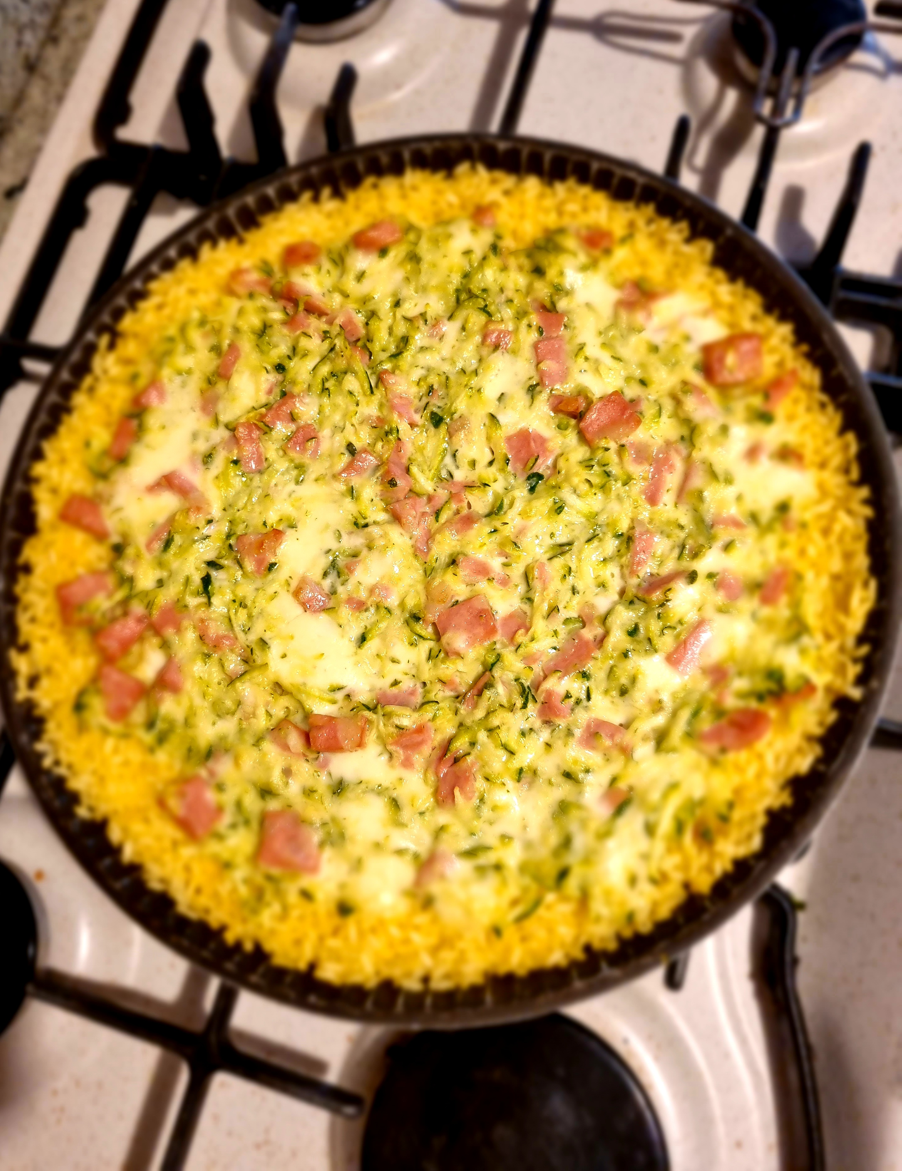 Crostata di riso alla mortadella